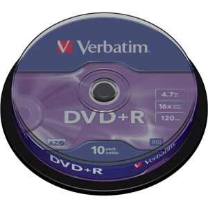 VERBATIM DVD+R 4,7GB 16x 10SP