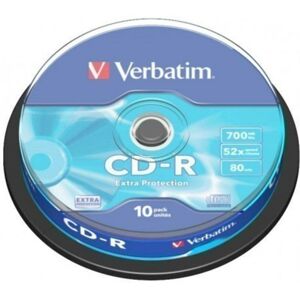 VERBATIM CD-R 700MB 52x 10SP