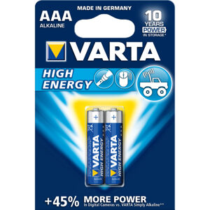 VARTA LR03 2BP AAA Longlife Power