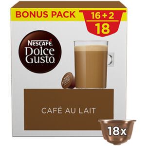 Nestle Dolce Gusto Cafe Au Lait 16+2 kapsuly