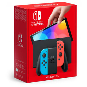 Nintendo Switch OLED red & blue + 50€ na druhý nákup