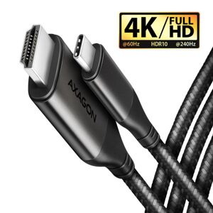 Axagon RVC-HI2MC, USB-C - HDMI 2.0a redukcia/kábel 1.8m, 4K/60Hz HDR10