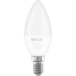 Retlux RLL 626 C37 E14 candle  6W WW D