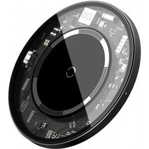 Magnetická nabíjačka Baseus pre iPhone 12 series, priehľadná