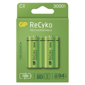 Nabíjacie batérie GP B2133 ReCyko, 3000mAh, C, 2ks