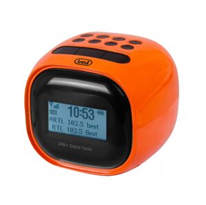 Rádiobudík Trevi RC 80D2, oranžový