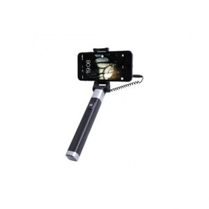 Selfie tyč WG 5 s 3,5 Jack konektorom a spúšťou, čierna