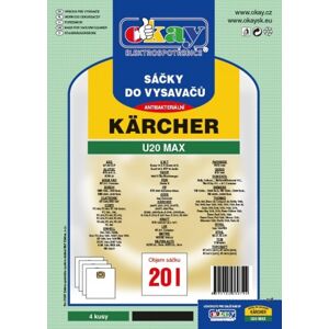 Vrecká do vysávača Kärcher MAXU20, 4ks